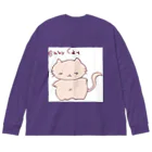 starseed🌟ねこのBabycat ビッグシルエットロングスリーブTシャツ