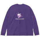 Leaf_stのうちゅうじん ビッグシルエットロングスリーブTシャツ