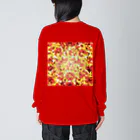  1st Shunzo's boutique のHealing mosaic Big Long Sleeve T-Shirt