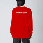 kaeru10の白ロゴ Big Long Sleeve T-Shirt