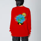 Parallel Imaginary Gift ShopのHOMESICK MADNESS Big Long Sleeve T-Shirt