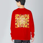  1st Shunzo's boutique のHealing mosaic Big Long Sleeve T-Shirt