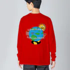 Parallel Imaginary Gift ShopのHOMESICK MADNESS Big Long Sleeve T-Shirt