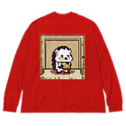 yu-tata-yuのハリネズミのおやつタイム Big Long Sleeve T-Shirt