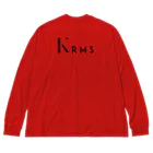 KRMSのKRMSロゴ ビッグシルエットロングスリーブTシャツ