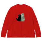 WAMI ARTの猫銅鐸 Big Long Sleeve T-Shirt