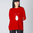 手書き家の俺のバックには7人の神がいるんだぜ米 Big Long Sleeve T-Shirt