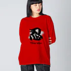 スタジオ・ロングワンのアメリカで着る和のＴシャツ！Japanese Ninja T-shirt Big Long Sleeve T-Shirt