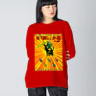 ムラマス カツユキの『赫赫鹿鹿』各「隠し」か鹿Ver. Big Long Sleeve T-Shirt