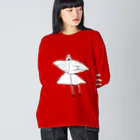 鳥女の夢の鳥女 Big Long Sleeve T-Shirt