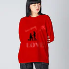 sakuranonakanoharunokazeのstory Big Long Sleeve T-Shirt