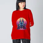 mahiroxのサグラダ・ファミリア Big Long Sleeve T-Shirt