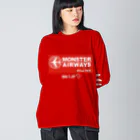 Big-T.jpのMONSTER AIRWAYS Tシャツ ビッグシルエットロングスリーブTシャツ