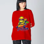 PLUME FACTORY☆  by”SakuraTangpoppo”の柑橘戦隊ソルフレア Big Long Sleeve T-Shirt