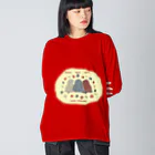 ヤママユ(ヤママユ・ペンギイナ)のOHAGI PENGUINS ASSORT Big Long Sleeve T-Shirt