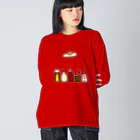 ＋Whimsyのめだまやき Big Long Sleeve T-Shirt