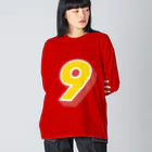 KAWAGOE GRAPHICSの9番 Big Long Sleeve T-Shirt