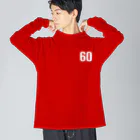 スタンダードTシャツ800円引き！4月29日(月)23時59分まで！！★kg_shopの[☆両面] 還暦祝いTシャツ【視力検査表パロディ】 ビッグシルエットロングスリーブTシャツ