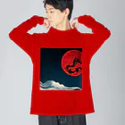 Eye2EyeのBlood Moon Dragon ビッグシルエットロングスリーブTシャツ