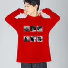 ボロ別荘DIYリフォームの【公式グッズ1】ボロ別荘DIYリフォーム No pain,No gain ver. Big Long Sleeve T-Shirt