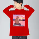 kazu_gの何で、ネコ年はないんだろう… Big Long Sleeve T-Shirt