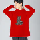 AXL CATのランスロット (AXL CAT) Big Long Sleeve T-Shirt
