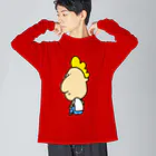 「キャシーとスミス」の とんでもなくかわいい グッズ屋さんの振り向きスミス Big Long Sleeve T-Shirt