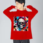 Alatreonのインクとドクロ_2 Big Long Sleeve T-Shirt