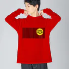 @LIRALUのStripe Smile😊 Big Long Sleeve T-Shirt