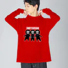 はちよんごの３密さん。 Big Long Sleeve T-Shirt