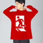 ずぅんの非情口　落とし穴 Big Long Sleeve T-Shirt