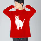 ねこの巣の白猫 Big Long Sleeve T-Shirt