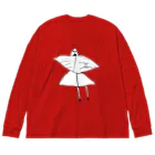 鳥女の夢の鳥女 Big Long Sleeve T-Shirt