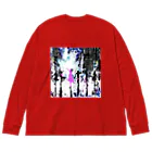 Moichi Designs Shop-2023のnew york dancer Big Long Sleeve T-Shirt