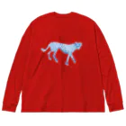 NIKORASU GOのヒョウ Big Long Sleeve T-Shirt