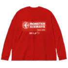 Big-T.jpのMONSTER AIRWAYS Tシャツ ビッグシルエットロングスリーブTシャツ