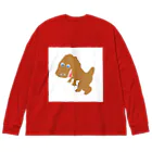 どうぶつ屋のティラノ Big Long Sleeve T-Shirt