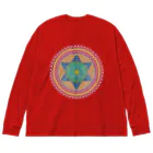 ポンコツホンポのI & I SEE JAH LIGHT (W) Big Long Sleeve T-Shirt