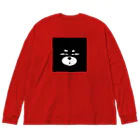 ZooBeeFooのすぴもんイヌ型スクエアビッグフェイス Big Long Sleeve T-Shirt