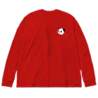 こはるのちょっと横向きパンダくん Big Long Sleeve T-Shirt