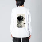 g_styleのシーズー犬の横顔 ビッグシルエットロングスリーブTシャツ