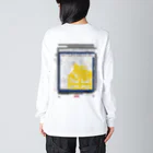 SOKICHISAITOのMORTORED WIRE FLOWER #backprint #yellowrogo  Big Long Sleeve T-Shirt