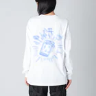 中途半端©️のいぬとぎょうざすき（あと酒 Big Long Sleeve T-Shirt