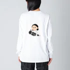 IMUA_WORKSのイムアカフェ Big Long Sleeve T-Shirt