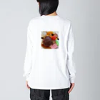 あゆのしおやきの白玉あんみつ Big Long Sleeve T-Shirt