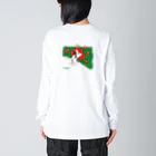 まゆげ倶楽部のmapper girl (red) Big Long Sleeve T-Shirt