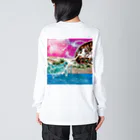 XSXSHOPの夢創造 Big Long Sleeve T-Shirt