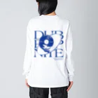 DUBPOPNITEANDMOREのDPN11 / BIG SILHOUETTE L/S TEE (blue nite) Big Long Sleeve T-Shirt