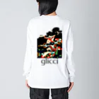 glicciの00666_w Big Long Sleeve T-Shirt