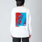 120DENIER Supply Clothingの"Baumgartner 'N' Brand" ビッグシルエットロングスリーブTシャツ